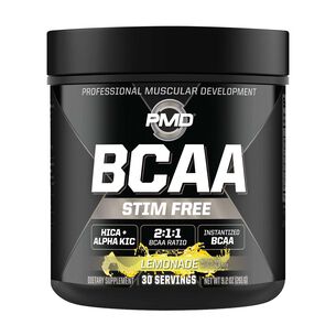 PMD BCAA Stim Free - Lemonade (30 Servings) | GNC